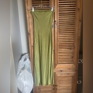 Revolve Angel Strapless long dress